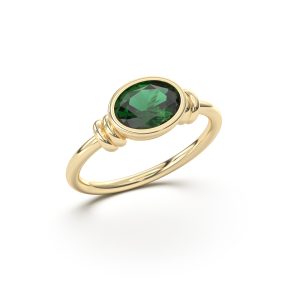 Handmade 18k Gold Plated Silver Ring